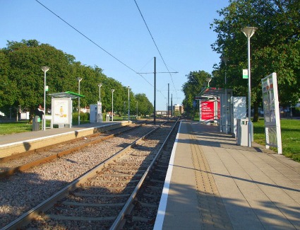 King Henrys Drive Tram Station, London